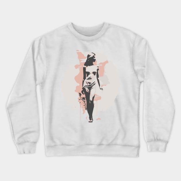 fashion model Crewneck Sweatshirt by lkn